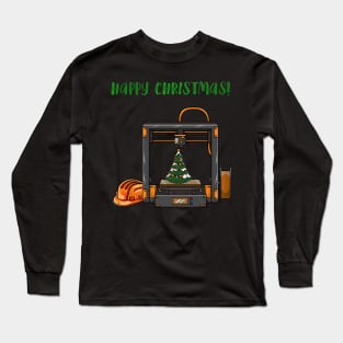 3D Printer #5 Christmas Edition Long Sleeve T-Shirt